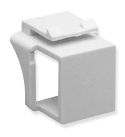ICC IC107BN0WH White Blank Module 10 Pack for Faceplates