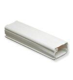 ICC 6' White Raceway for Cat 5E/6 Cables with Adhesive