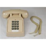 Cortelco Modular Desk Phone ASH - Hearing Aid Compatible