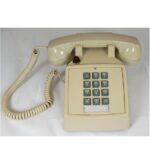 Cortelco Ash Desk Phone with Message Light & Volume Control - Image 2