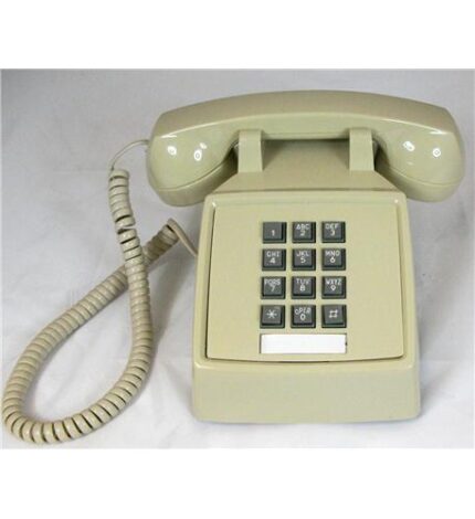 Cortelco ITT-2500 Analog Desk Phone with Electronic Ringer