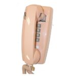 Cortelco Mini Wall Phone Beige w/ Volume Control