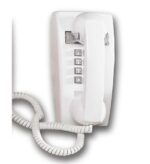 Cortelco Mini Wall Phone w/ Volume Control - White - Image 2