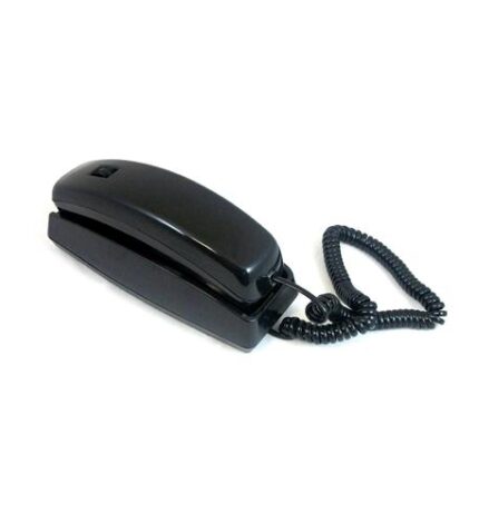 Cortelco Trendline Corded Phone with Volume Control Black