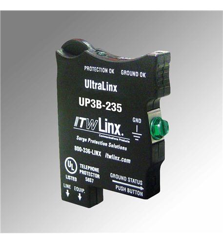 UltraLinx 66 Block 235V Clamp UltraLinx 66 Block 235V Surge Protector with Dual Indicators - Image 1