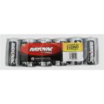 Rayovac Alkaline D Batteries 6 Pack - Long Lasting Power