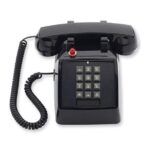 Scitec 2510D MW Black Emergency Desk Phone with Ringer