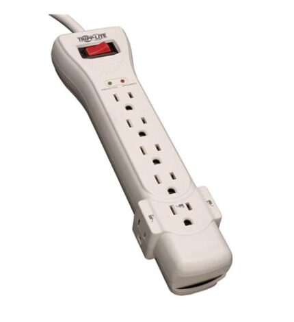 TrippLite 7-Outlet Surge Protector 7ft Cord 2350 Joules
