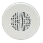 Valcom 4 Inch Ceiling Speaker with Built-In Amplifier