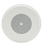 Valcom 4 Inch Ceiling Speaker with Built-In Amplifier