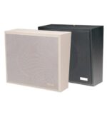 VALCOM 1W 1-Way White Wall Speaker with Amp & Volume Control - Image 2