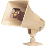 Valcom 5W One-Way Paging Horn Weather Resistant Beige