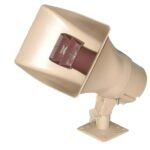 VALCOM 30W 1-Way Weatherproof Paging Horn with Volume Control
