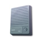 VALCOM Gray Weather-Resistant Talkback Doorplate Speaker
