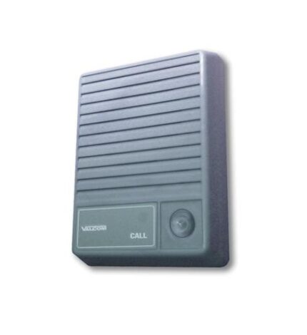 VALCOM Gray Weather-Resistant Talkback Doorplate Speaker