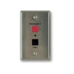 Valcom VC-V-2970 Emergency Normal Call Switch Stainless Steel