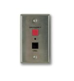 Valcom VC-V-2970 Emergency Normal Call Switch Stainless Steel