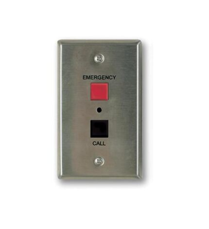 Valcom VC-V-2970 Emergency Normal Call Switch Stainless Steel