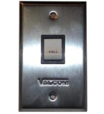 Valcom VC-V-2972 Stainless Steel Rocker Call Switch