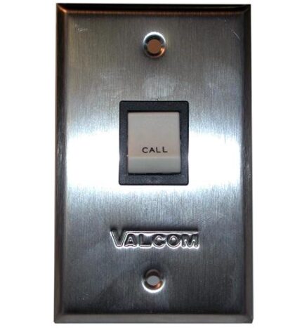 Valcom VC-V-2972 Stainless Steel Rocker Call Switch