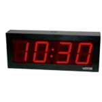 VALCOM D2440B 4 Inch Super Bright LED Digital Clock for 24V