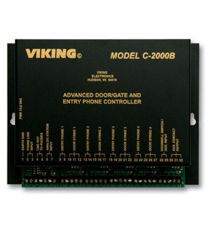 Viking C-2000B Door Entry Controller for 1-4 Phones