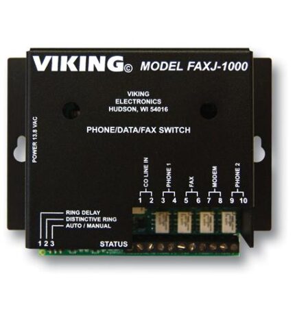 Viking FaxJack Phone/Fax Switch - Automated Data Transmission