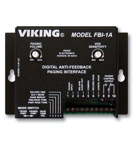 Viking Feedback Eliminator Viking Feedback Eliminator VK-FBI-1A Digital Message Storage - Image 1