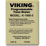 Viking VK-K-1900-5 Hot Dialer with Touch Tone & Security