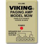 Viking Paging Power Amp w/ Weather Resistant 25AE Horn