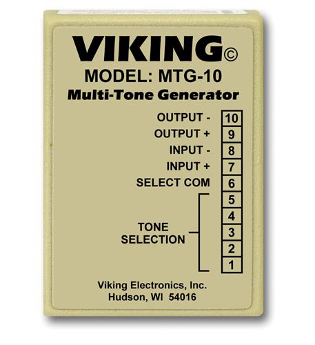 Viking Multi-Tone Generator Viking VK-MTG-10 Multi-Tone Generator with 10 Tones - Image 1