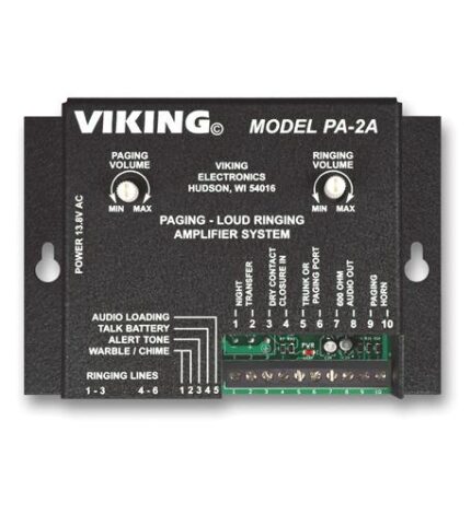 Viking VK-PA-2A Paging Loud Ringer with 8 Ohm Horn
