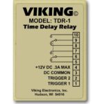 Viking Time Delay Relay VK-TDR-1 Programmable 8-Stage