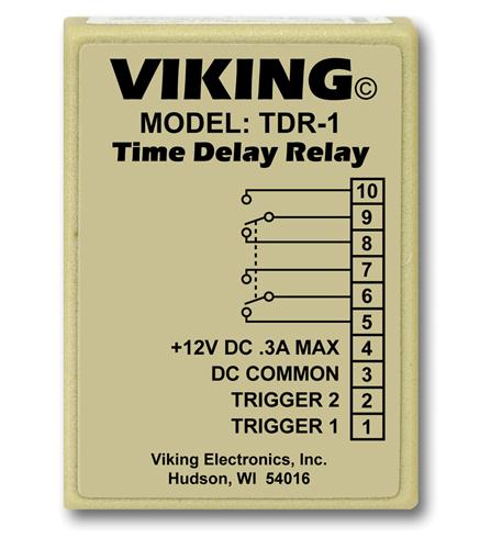 Viking Time Delay Relay Viking Time Delay Relay VK-TDR-1 Programmable 8-Stage - Image 1