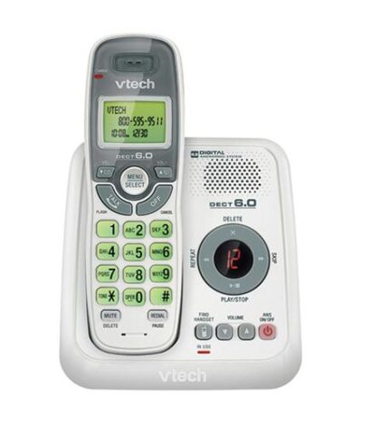 Vtech CS6124 DECT 6.0 Cordless Phone with Answering System
