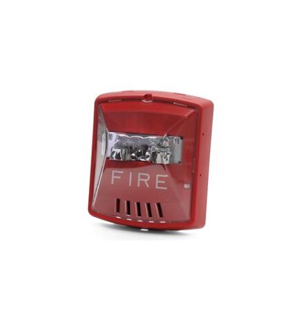Wheelock HSR 8 Candela Red Wall Horn Strobe for Alarms