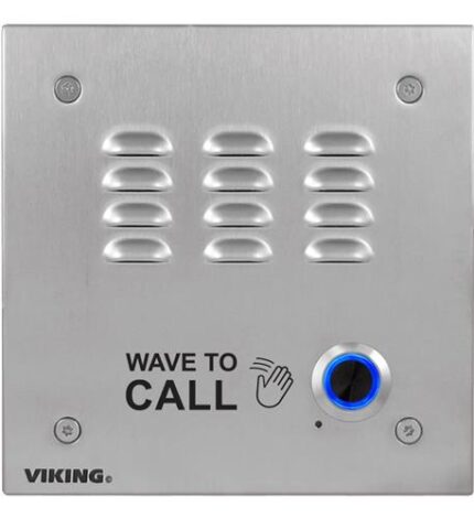 Viking Electronics 30TF Touch-Free VOIP Entry Phone with Sensor