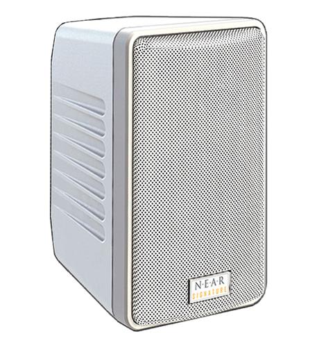 FOREGROUND SPEAKER WHITE Bogen S5TW 150 Watt Foreground Speaker for Business Audio - Image 1