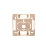 ICC IC107MRDIV 2 Gang Ivory Wall Plate Mounting Box - Image 2