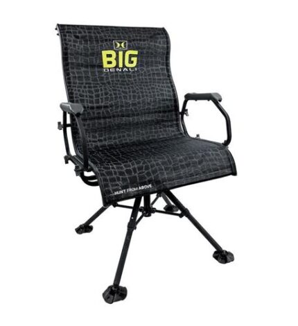 Big Denali Luxury XXL Mesh Comfort Blind Chair with Spin