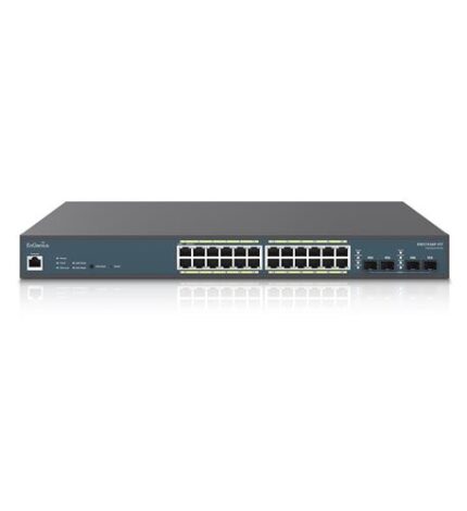 EnGenius 24-Port Gigabit PoE+ Switch for Business Networks
