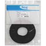 ICC 75ft Black Bulk Velcro Tie Strip - Strong & Reusable