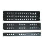 Dynacom Steel 12-Port Patch Panel for Network Organization - Image 2
