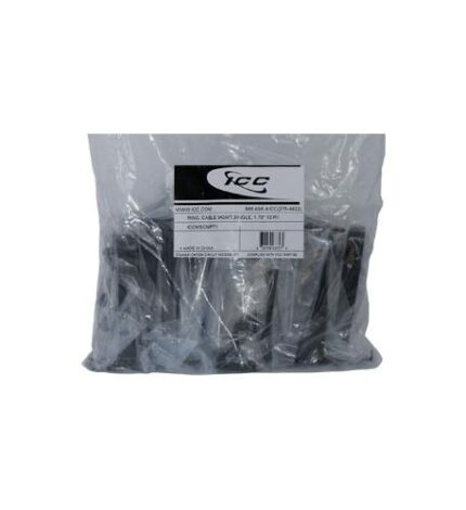 ICC Plastic Cable Management Rings for Server Racks 10 Pack