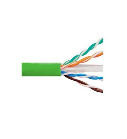 ICC Cat6e 600MHz CMR PVC Green Network Cable 1000ft