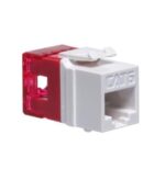 ICC 25-Pack White Cat6 HD Keystone Jacks - High Speed - Image 2