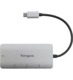 Targus ACH226BT USB C to Four Port USB 3 Hub for Laptops