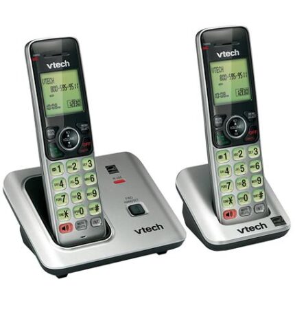 VTech 2-Handset Cordless Phone with Caller ID & Call Waiting