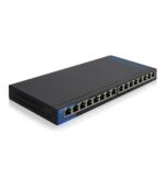 LINKSYS LGS116P 16-Port Gigabit PoE Plus Desktop Switch - Image 2