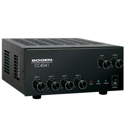 Bogen Classic Compact 40W Amplifier with 4 Inputs